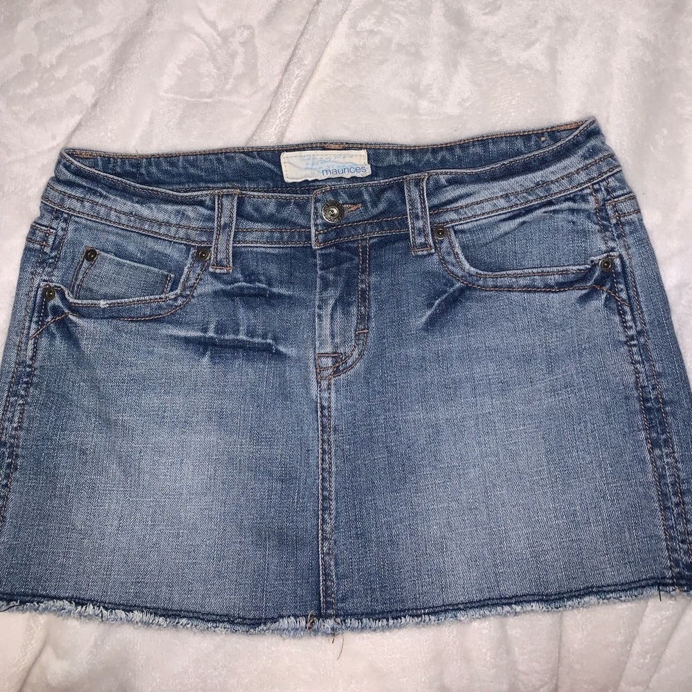 Maurice’s jean skirt